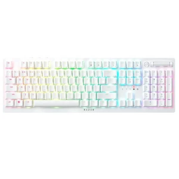 Razer DeathStalker V2 Pro White Gaming Mechanical Keyboard 3 Razer DeathStalker V2 Pro White Gaming Mechanical Keyboard - Ảnh 3