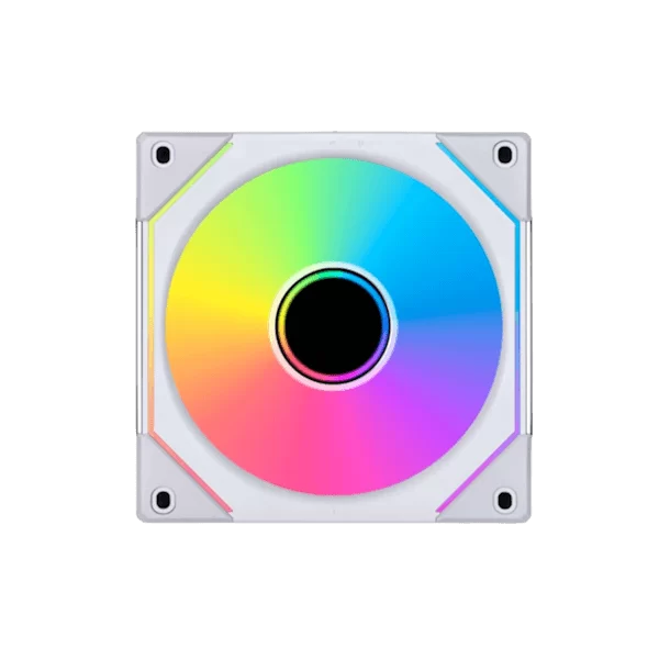 Lian Li UNI FAN SL-INF 120 Reverse Blade Single White Fan (UF-RSLIN120-1W WHITE) - 1x120mm, Reversed Blade fan 1 Lian Li UNI FAN SL-INF 120 Reverse Blade Single White Fan (UF-RSLIN120-1W WHITE) - 1x120mm, Reversed Blade fan