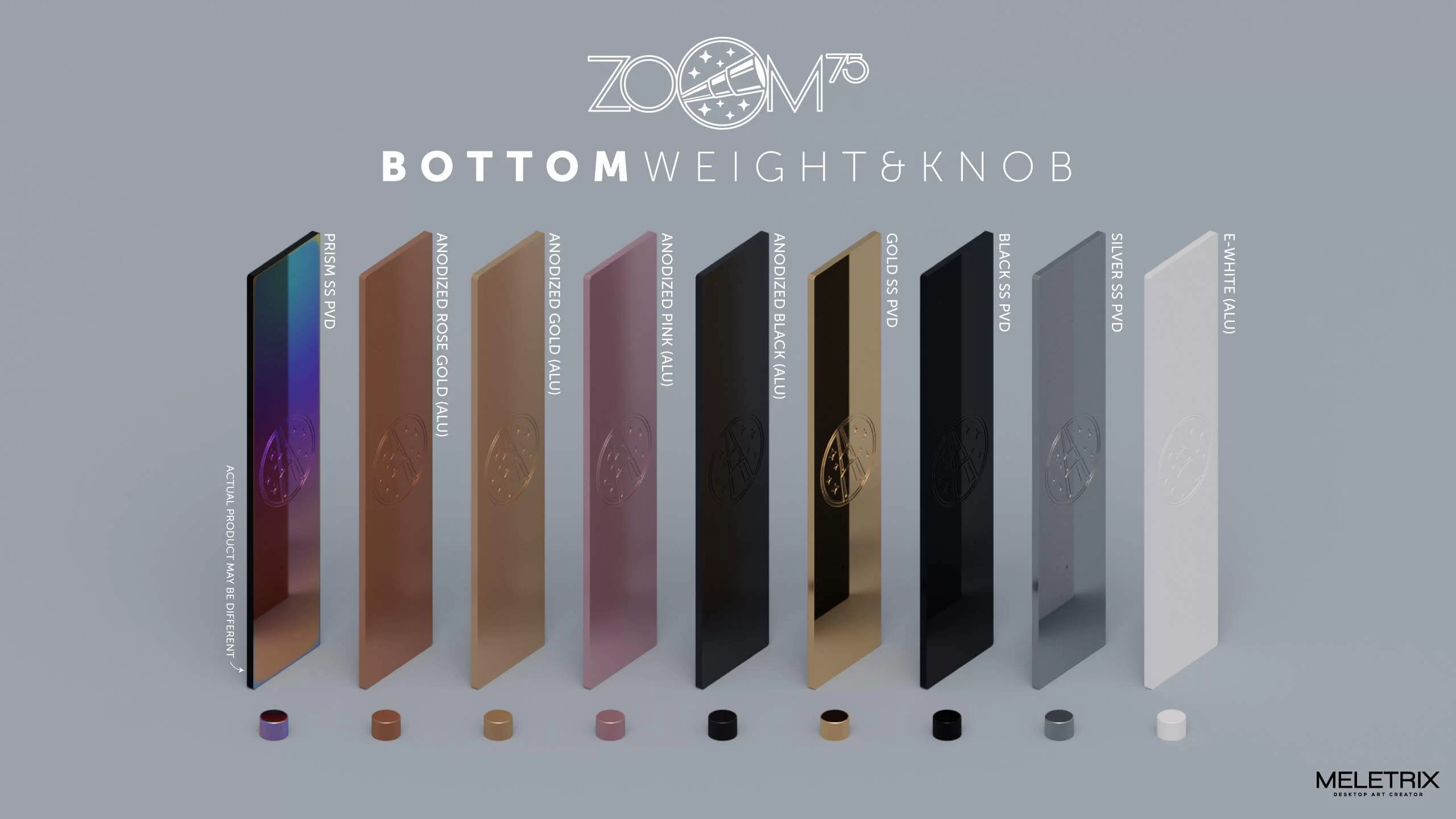 Zoom75 BottomWeightKnob 1
