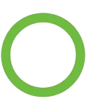 green check mark icon in a circle free vector no mark