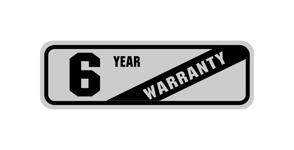 warranty 6y