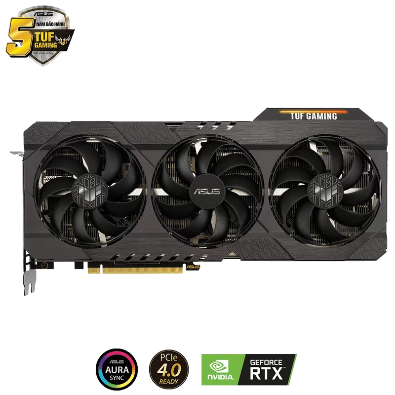 ASUS TUF Gaming Geforce RTX 3070 OC Edition 8G V2 (TUF-RTX3070-O8G-V2-GAMING) Graphics Card 3 ASUS TUF Gaming Geforce RTX 3070 OC Edition 8G V2 (TUF-RTX3070-O8G-V2-GAMING) Graphics Card - Ảnh 3