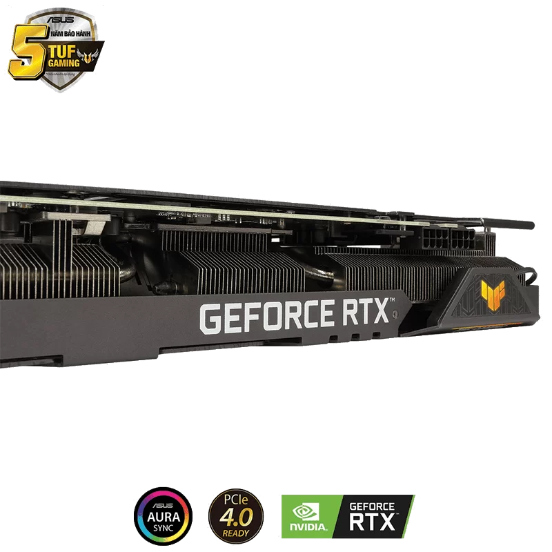 ASUS TUF Gaming Geforce RTX 3070 OC Edition 8G V2 (TUF-RTX3070-O8G-V2-GAMING) Graphics Card 6 ASUS TUF Gaming Geforce RTX 3070 OC Edition 8G V2 (TUF-RTX3070-O8G-V2-GAMING) Graphics Card - Ảnh 6