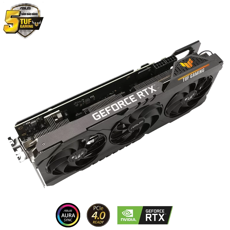 ASUS TUF Gaming Geforce RTX 3070 OC Edition 8G V2 (TUF-RTX3070-O8G-V2-GAMING) Graphics Card 7 ASUS TUF Gaming Geforce RTX 3070 OC Edition 8G V2 (TUF-RTX3070-O8G-V2-GAMING) Graphics Card - Ảnh 7