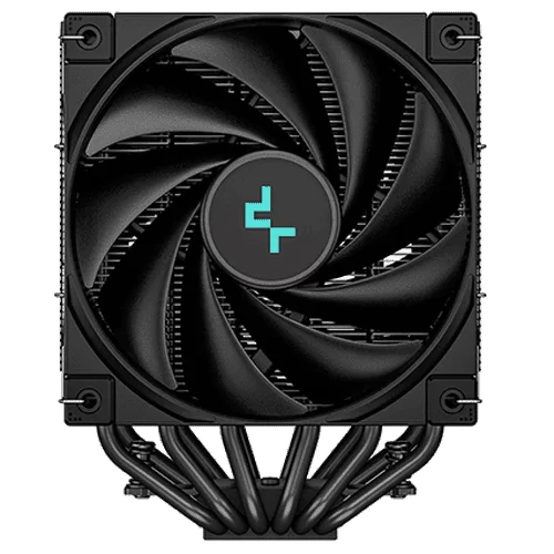 Deepcool AK620 Zero Dark CPU Air Cooler - Dual Tower, 6 Heatpipes, 2x120mm PWM Fans 2 Deepcool AK620 Zero Dark CPU Air Cooler - Dual Tower, 6 Heatpipes, 2x120mm PWM Fans - Ảnh 2