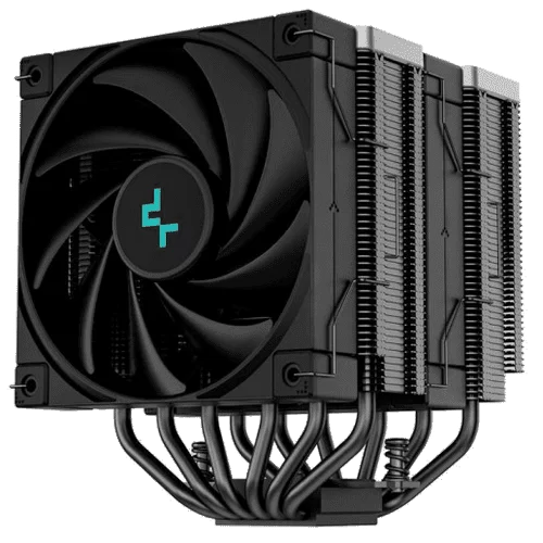 Deepcool AK620 Zero Dark CPU Air Cooler - Dual Tower, 6 Heatpipes, 2x120mm PWM Fans 1 Deepcool AK620 Zero Dark CPU Air Cooler - Dual Tower, 6 Heatpipes, 2x120mm PWM Fans