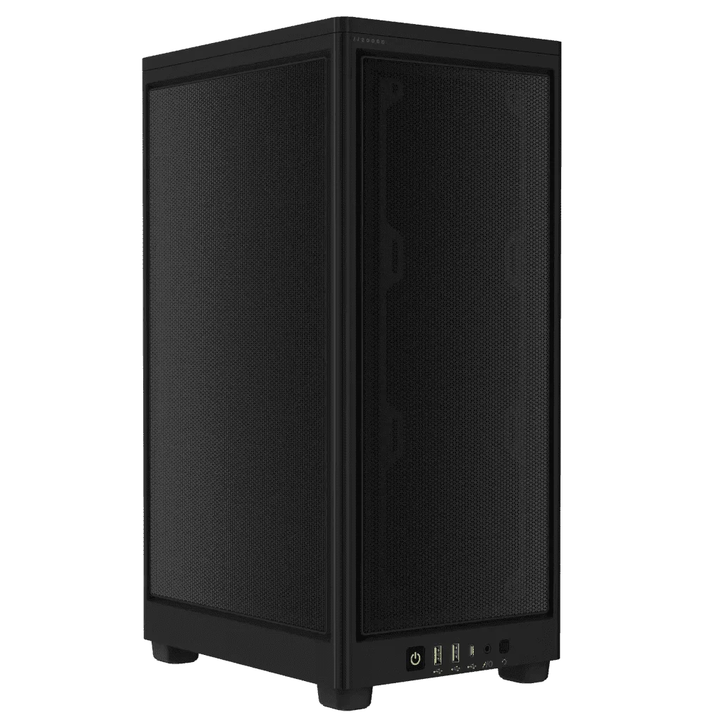 CORSAIR 2000D Airflow Mini-ITX Case - Black, Small Form Factor 1 CORSAIR 2000D Airflow Mini-ITX Case - Black, Small Form Factor