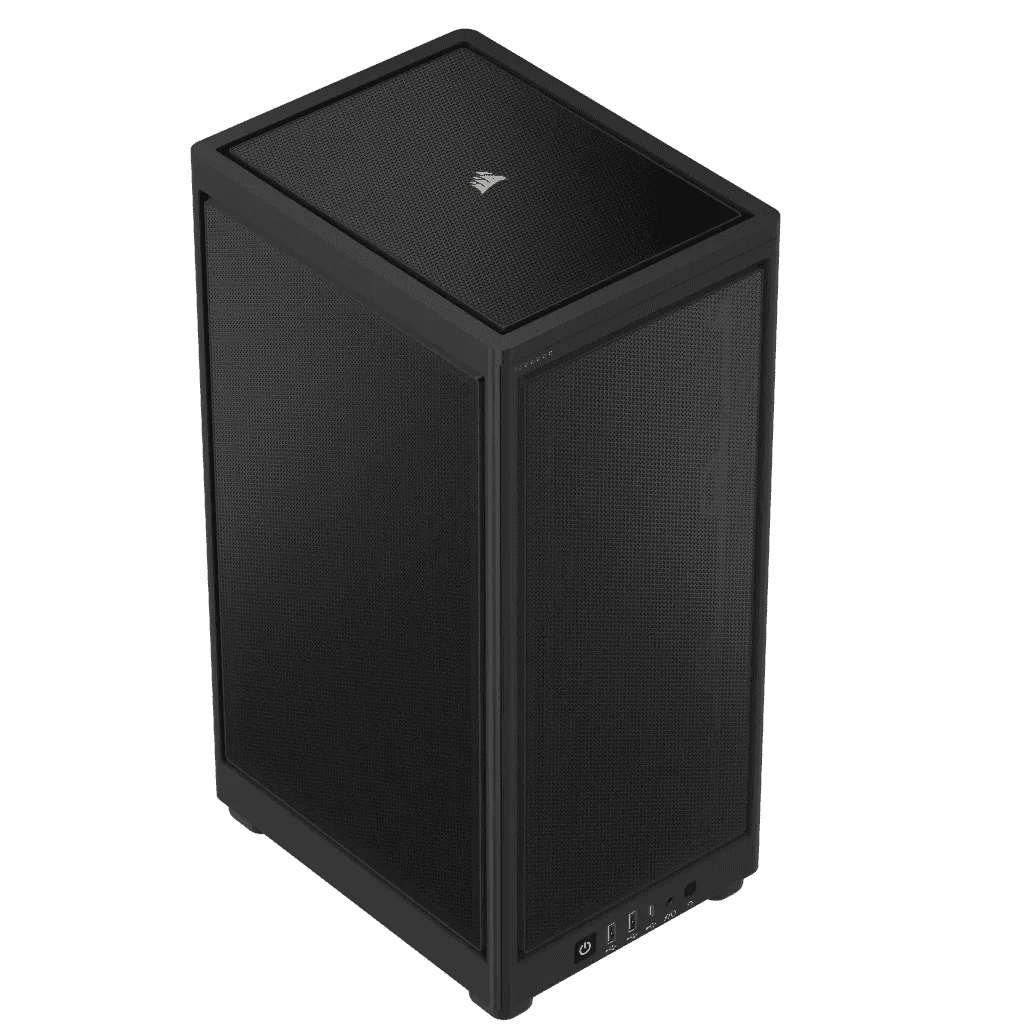 CORSAIR 2000D Airflow Mini-ITX Case - Black, Small Form Factor 4 CORSAIR 2000D Airflow Mini-ITX Case - Black, Small Form Factor - Ảnh 4