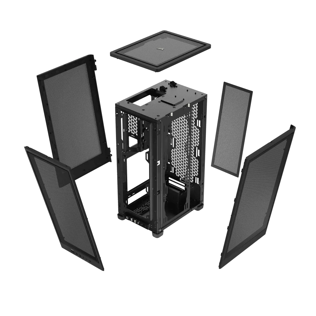 CORSAIR 2000D Airflow Mini-ITX Case - Black, Small Form Factor 12 CORSAIR 2000D Airflow Mini-ITX Case - Black, Small Form Factor - Ảnh 12