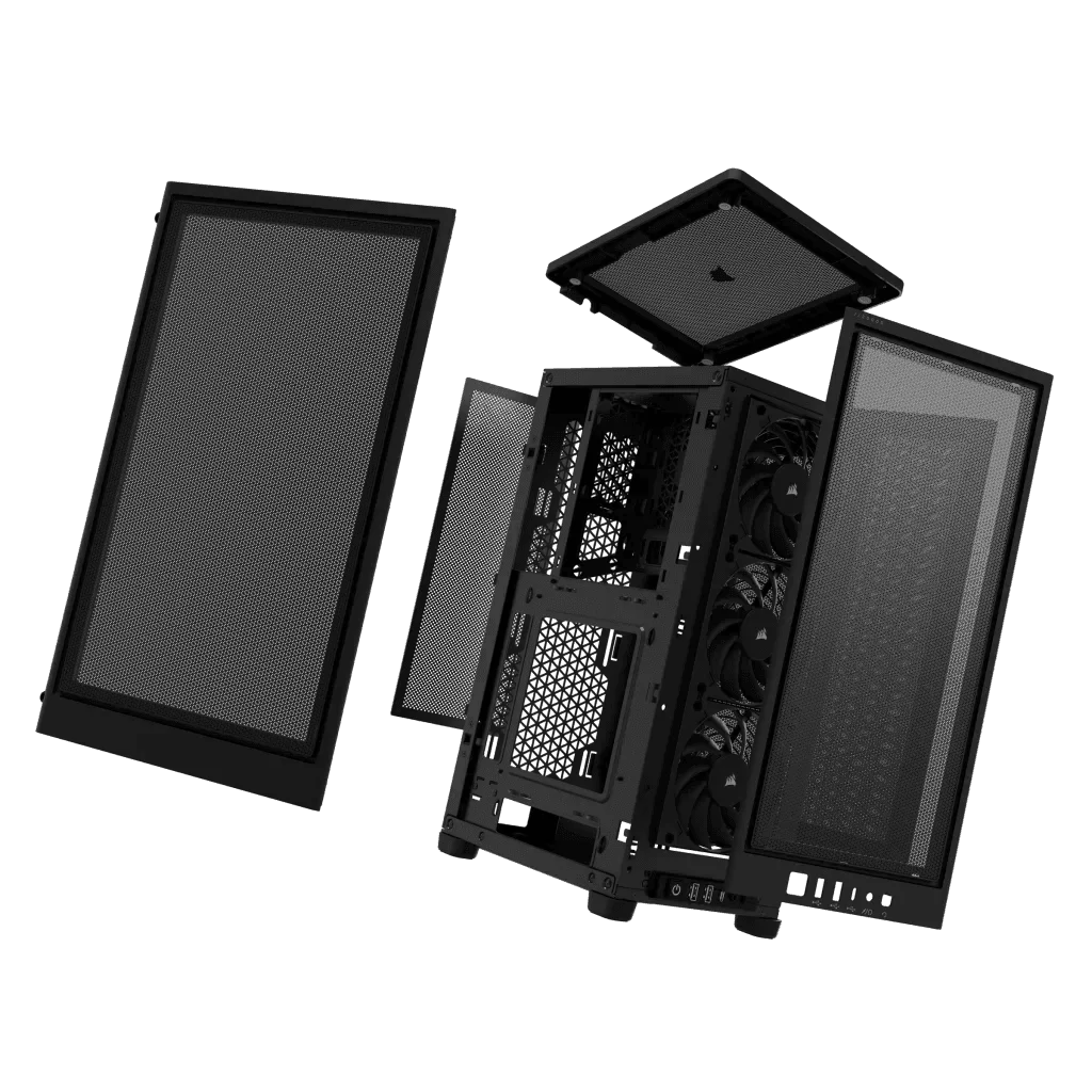 CORSAIR 2000D Airflow Mini-ITX Case - Black, Small Form Factor 13 CORSAIR 2000D Airflow Mini-ITX Case - Black, Small Form Factor - Ảnh 13