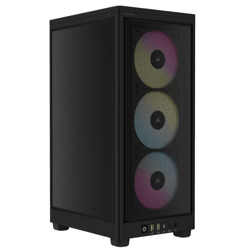CORSAIR 2000D RGB Airflow Mini-ITX Case - Black, Small Form Factor 1 CORSAIR 2000D RGB Airflow Mini-ITX Case - Black, Small Form Factor