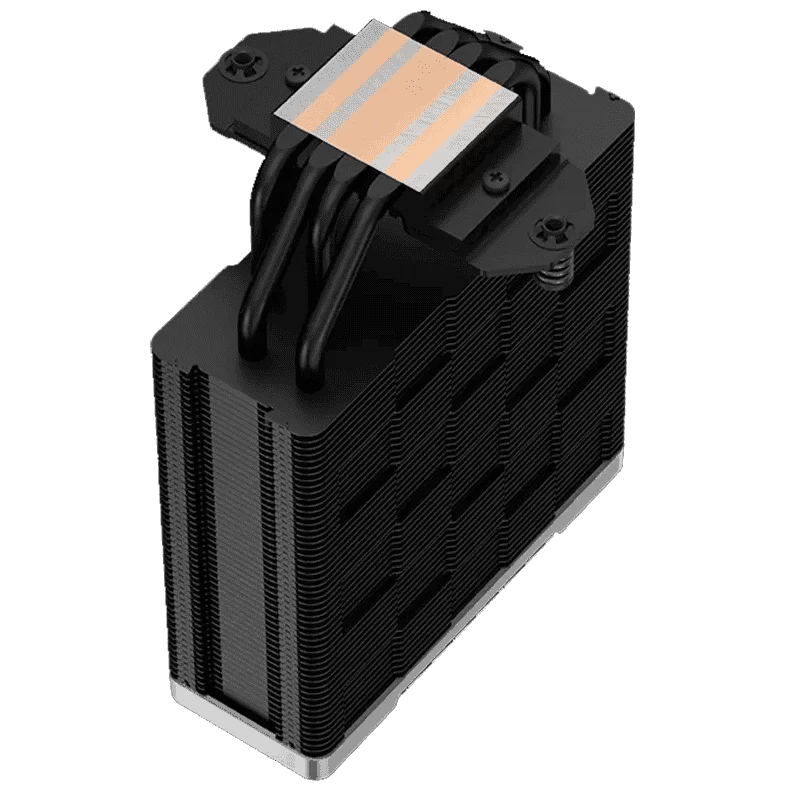 DEEPCOOL AK400 ZERO DARK CPU Air Cooler - 4 heatpipes, FDB fan 5 DEEPCOOL AK400 ZERO DARK CPU Air Cooler - 4 heatpipes, FDB fan - Ảnh 5