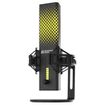ENDGAME GEAR XSTRM USB Gaming Microphone - Black, 192 kHz/24-bit, RGB-lighting 12 mode, 2m USB-C cable