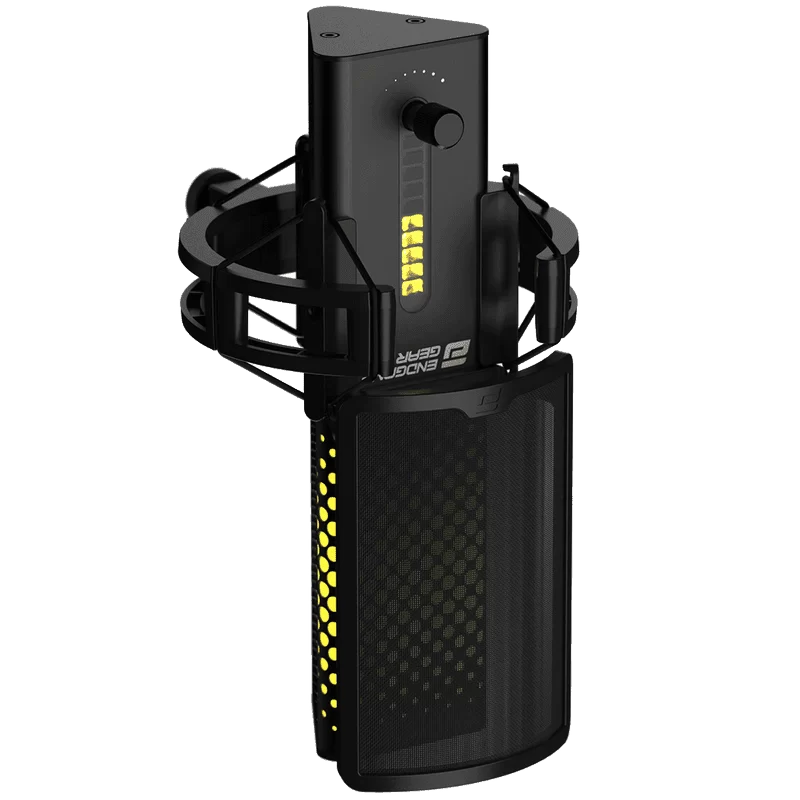 ENDGAME GEAR XSTRM USB Gaming Microphone - Black, 192 kHz/24-bit, RGB-lighting 12 mode, 2m USB-C cable 6 ENDGAME GEAR XSTRM USB Gaming Microphone - Black, 192 kHz/24-bit, RGB-lighting 12 mode, 2m USB-C cable - Ảnh 6