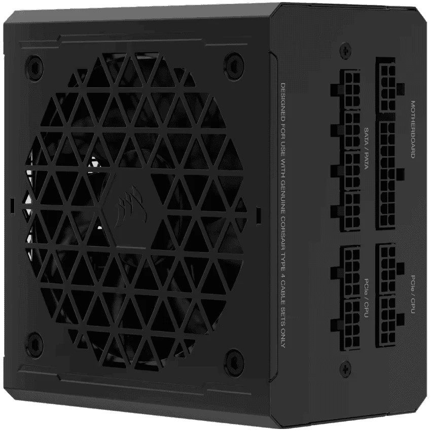 CORSAIR RMe Series RM850e ATX 3.0 (2023) Fully Modular PSU - 850 Watt, 80 plus Gold, Low-Noise 2 CORSAIR RMe Series RM850e ATX 3.0 (2023) Fully Modular PSU - 850 Watt, 80 plus Gold, Low-Noise - Ảnh 2