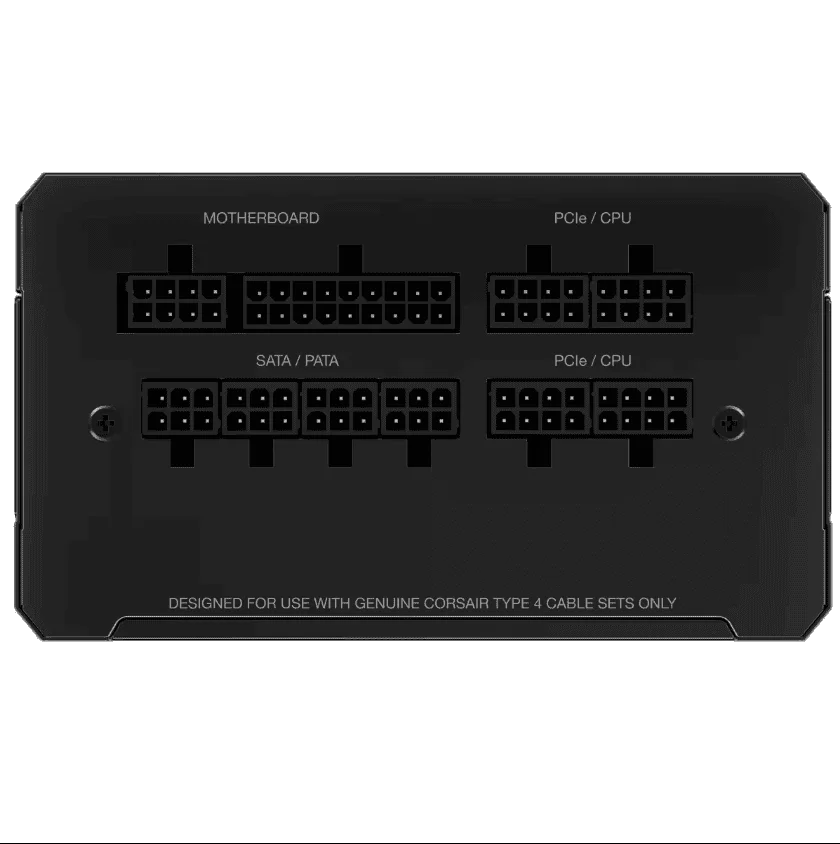 CORSAIR RMe Series RM850e ATX 3.0 (2023) Fully Modular PSU - 850 Watt, 80 plus Gold, Low-Noise 6 CORSAIR RMe Series RM850e ATX 3.0 (2023) Fully Modular PSU - 850 Watt, 80 plus Gold, Low-Noise - Ảnh 6