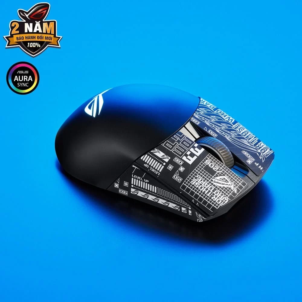 ASUS ROG Keris Wireless AimPoint Gaming Mouse - Black 8 ASUS ROG Keris Wireless AimPoint Gaming Mouse - Black - Ảnh 8