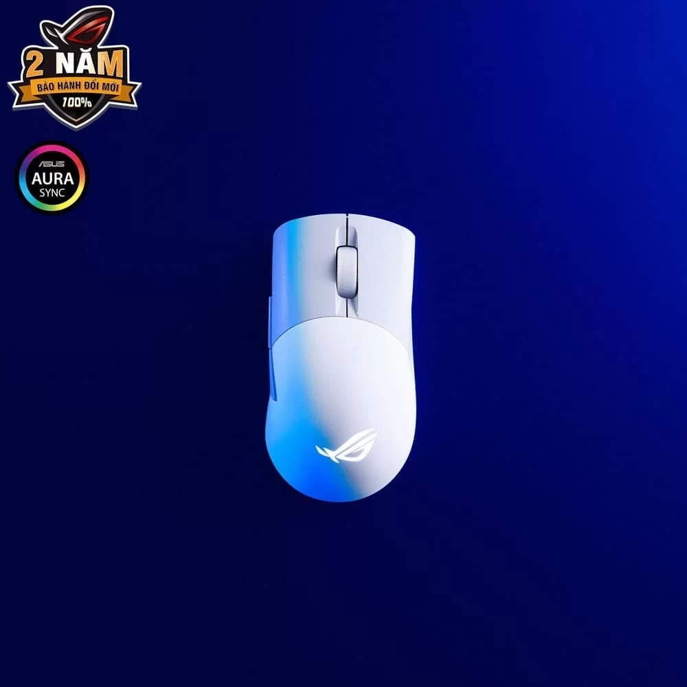 ASUS ROG Keris Wireless AimPoint Gaming Mouse - White 8 ASUS ROG Keris Wireless AimPoint Gaming Mouse - White - Ảnh 8