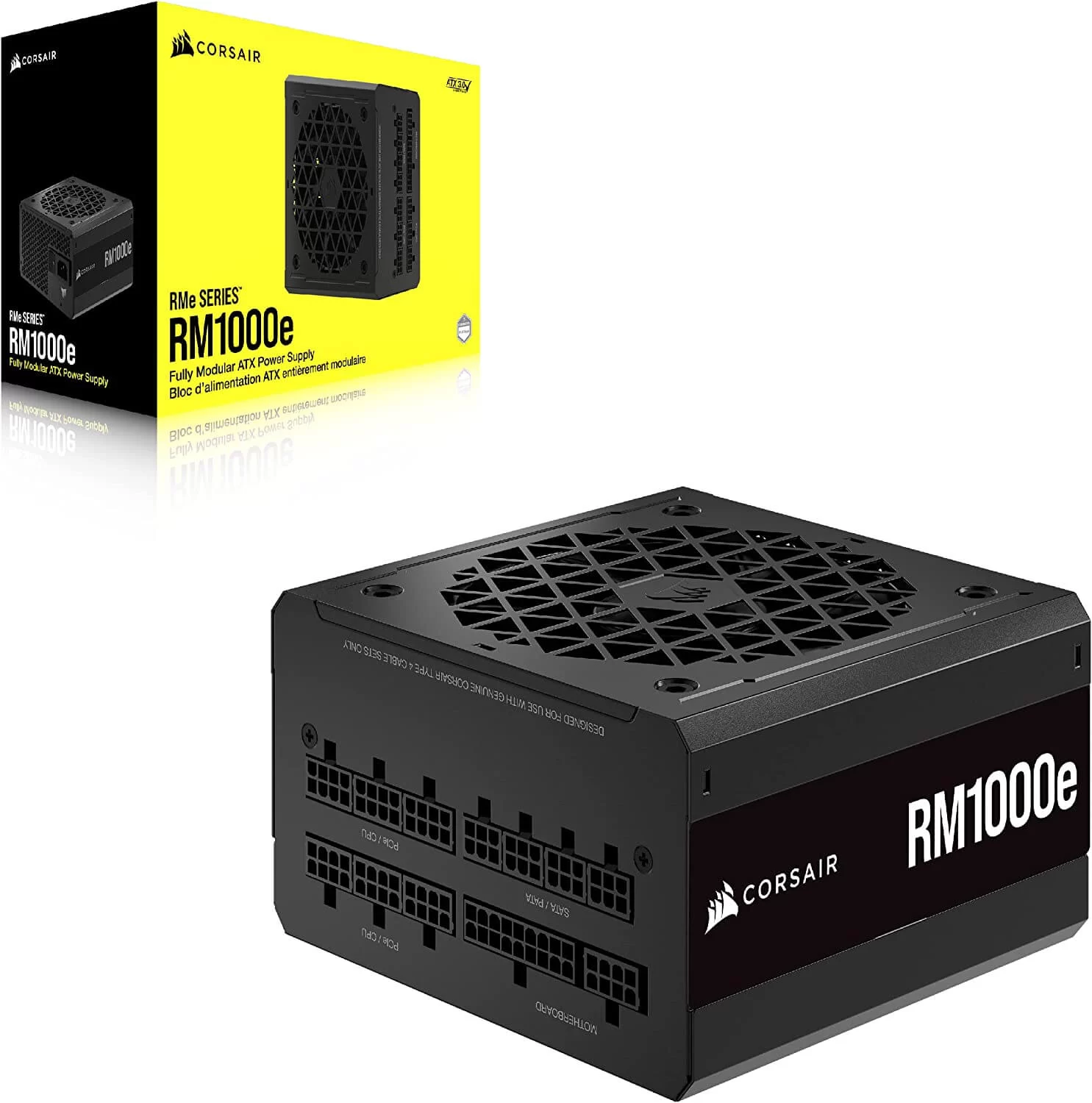 CORSAIR RMe Series RM1000e ATX 3.0 (2023) PSU (CP-9020264-NA) - 1000W, 80 Plus Gold, Fully Modular, Ultra-Low Noise 11 CORSAIR RMe Series RM1000e ATX 3.0 (2023) PSU (CP-9020264-NA) - 1000W, 80 Plus Gold, Fully Modular, Ultra-Low Noise - Ảnh 11
