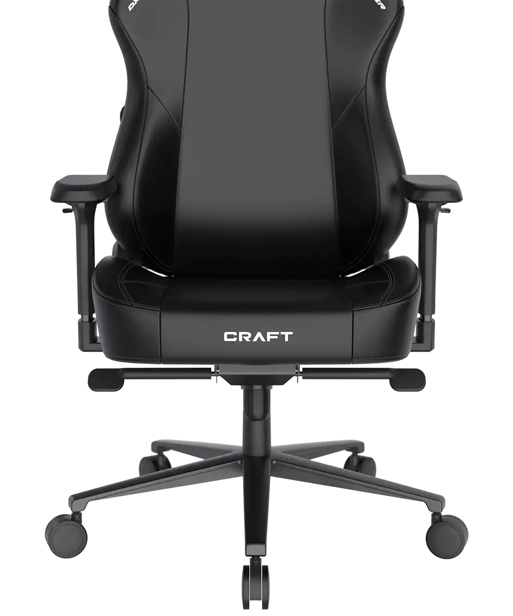DXRacer Craft-F-NEO Leatherette-Black-Regular/L (GC/LCF23LTA/N) Gaming Chair - 4D Armrest, 135-Degree Recline, Cooling Gel Foam Pillow, Pull-Out Footrest 5 DXRacer Craft-F-NEO Leatherette-Black-Regular/L (GC/LCF23LTA/N) Gaming Chair - 4D Armrest, 135-Degree Recline, Cooling Gel Foam Pillow, Pull-Out Footrest - Ảnh 5