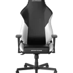 DXRacer Drifting C-NEO Leatherette-Black&White-L (GC/LDC23LTA/NW) Gaming Chair - 3D Armrest, 135-Degree Recline, Cooling Gel Foam Headrest