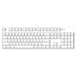 FL-Esports MK104 Pro White Wired Keyboard - Outemu switch - 104 keys RGB, Gasket Silicone, Hot Swap, OEM profile keycaps