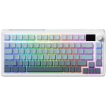 FL-Esport CMK75 RGB 3 Mode Wireless Keyboard - Ultramarine Gradient Blue OEM - 75%, , Gasket mount, Hotswap