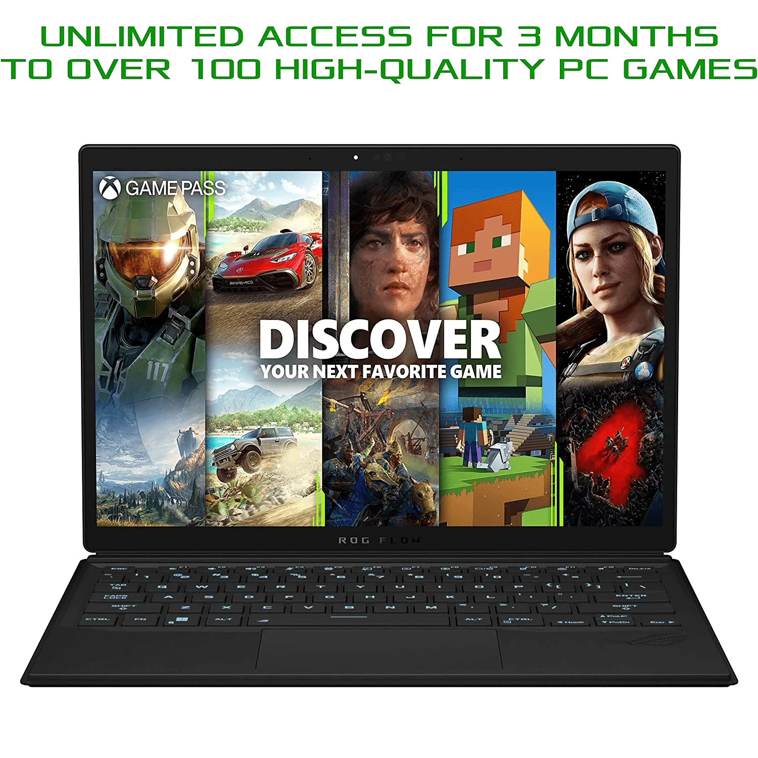 ASUS ROG Flow Z13 (2023) (GZ301VU-MU301W) Touchscreen Gaming Laptop - i9-13900H, 16GB LPDDR5, RTX 4050 6G, 1TB PCIe, 13.4 inch WQXGA IPS 165Hz Touch, 100% DCI-P3, 500nits, Windows 11 Home 19 ASUS ROG Flow Z13 (2023) (GZ301VU-MU301W) Touchscreen Gaming Laptop - i9-13900H, 16GB LPDDR5, RTX 4050 6G, 1TB PCIe, 13.4 inch WQXGA IPS 165Hz Touch, 100% DCI-P3, 500nits, Windows 11 Home - Ảnh 19