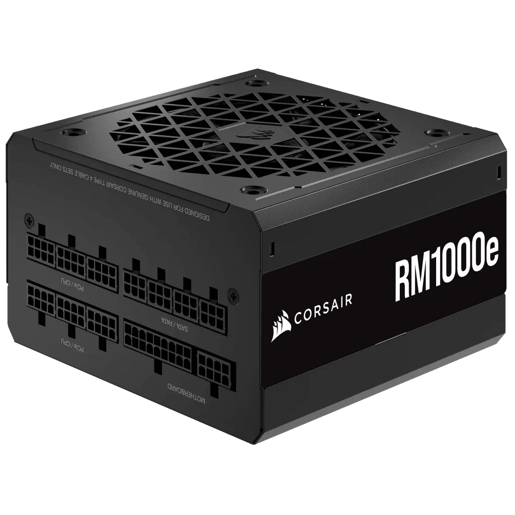 CORSAIR RMe Series RM1000e ATX 3.0 (2023) PSU (CP-9020264-NA) - 1000W, 80 Plus Gold, Fully Modular, Ultra-Low Noise 4 CORSAIR RMe Series RM1000e ATX 3.0 (2023) PSU (CP-9020264-NA) - 1000W, 80 Plus Gold, Fully Modular, Ultra-Low Noise - Ảnh 4