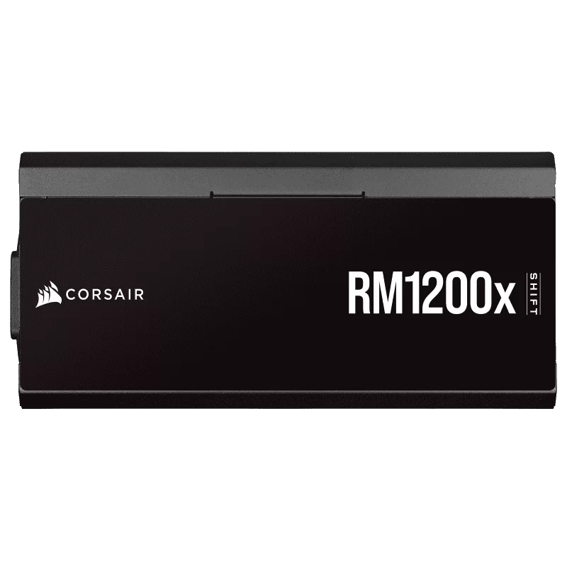 CORSAIR RMx Series RM1200x SHIFT PSU - 1200W, 80 Plus Gold, side cable interface, Full Modular 1 CORSAIR RMx Series RM1200x SHIFT PSU - 1200W, 80 Plus Gold, side cable interface, Full Modular