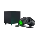 Razer NOMMO V2 2.1 PC Gaming Speakers - Bluetooth 5.3, Razer Chroma RGB, Wired Subwoofer