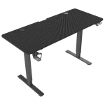 WARRIOR Paladin Series WGT606 Pro Black - Electric Height Adjustable Standing Desk