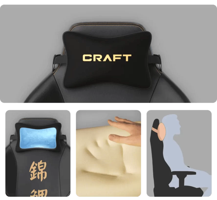 craft COOLING GEL FOAM PILLOW