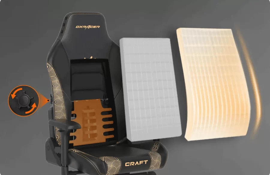 craft INTEGRATED LUMBAR SUPPORT