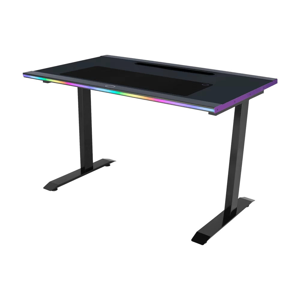 Cooler Master GD120 ARGB Gaming Desk (CMI-GD120-PRA1) - Black, 120x75 (cm) 1 Cooler Master GD120 ARGB Gaming Desk (CMI-GD120-PRA1) - Black, 120x75 (cm)
