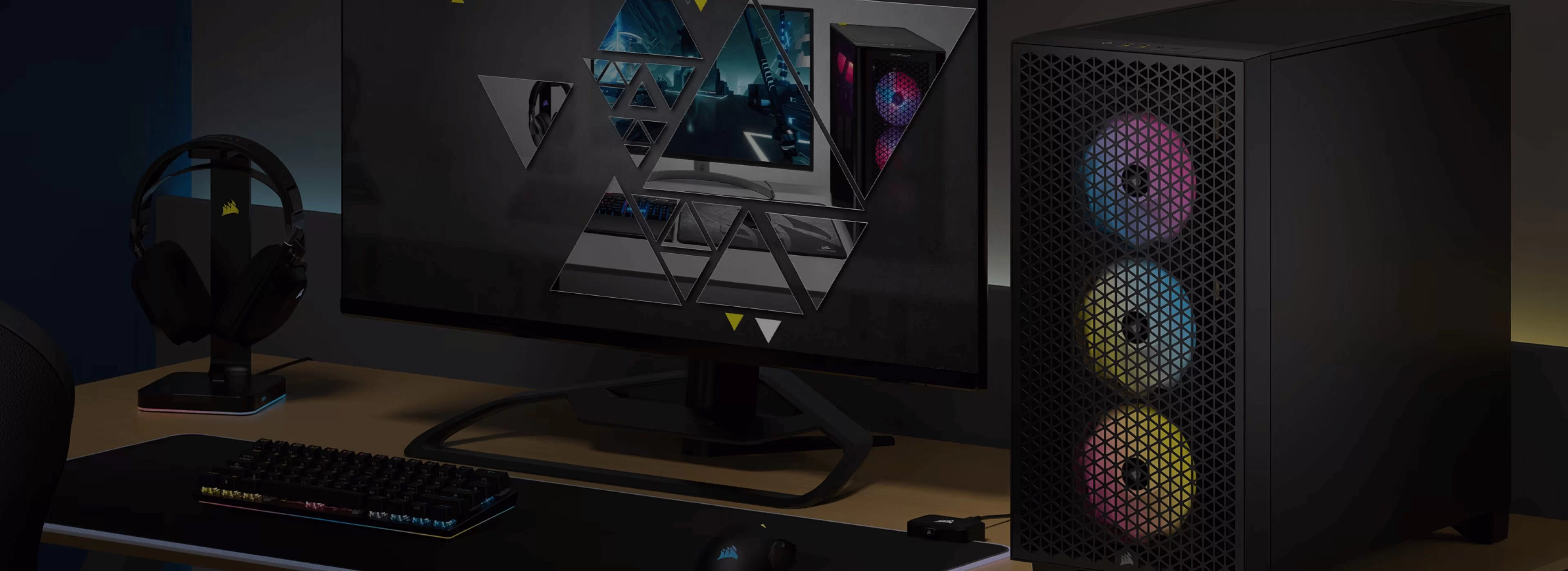 3000D RGB AIRFLOW Black Panel1 background black