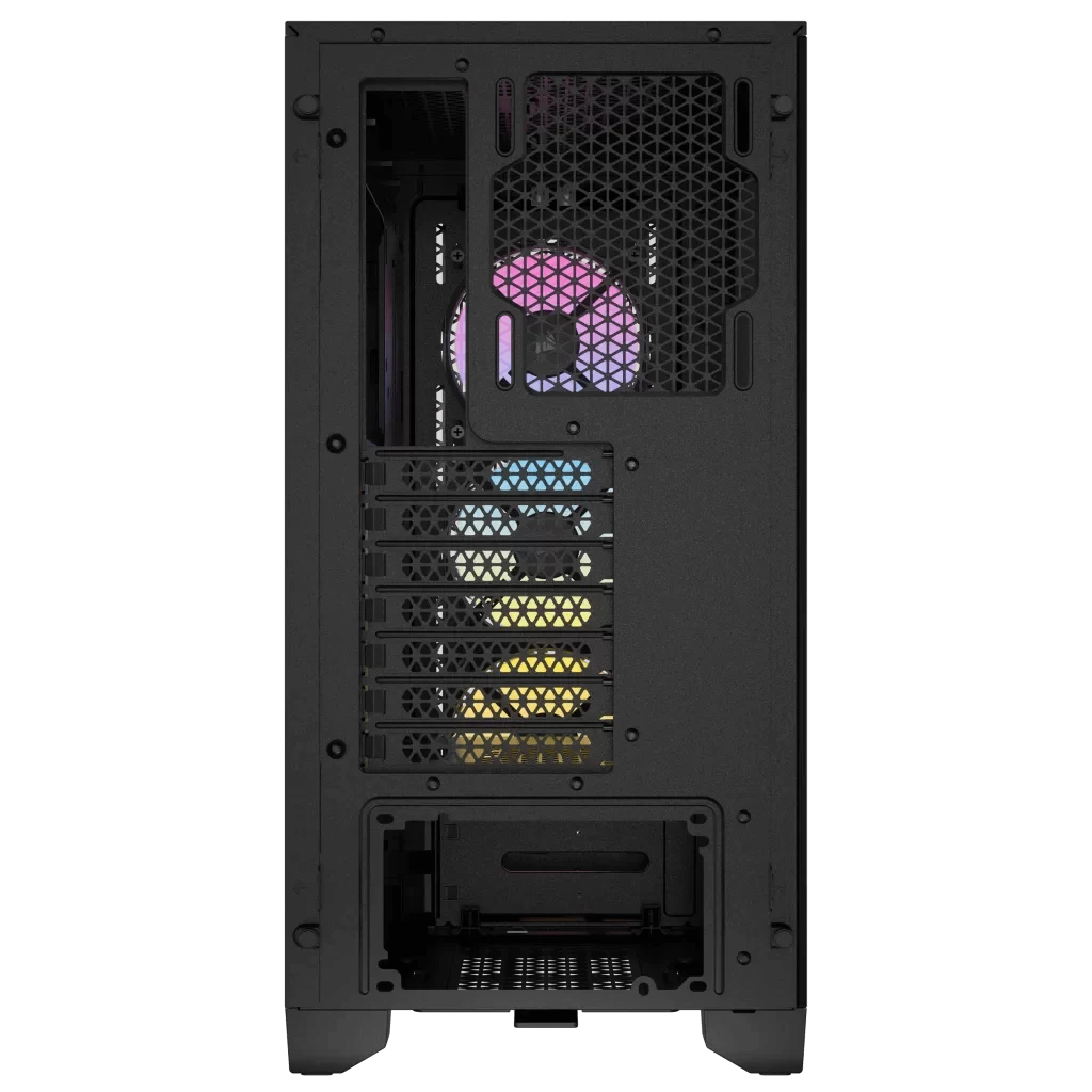 CORSAIR 3000D RGB AIRFLOW Mid-Tower PC Case - Black, 3x CORSAIR AR120 RGB fans includes 6 CORSAIR 3000D RGB AIRFLOW Mid-Tower PC Case - Black, 3x CORSAIR AR120 RGB fans includes - Ảnh 6
