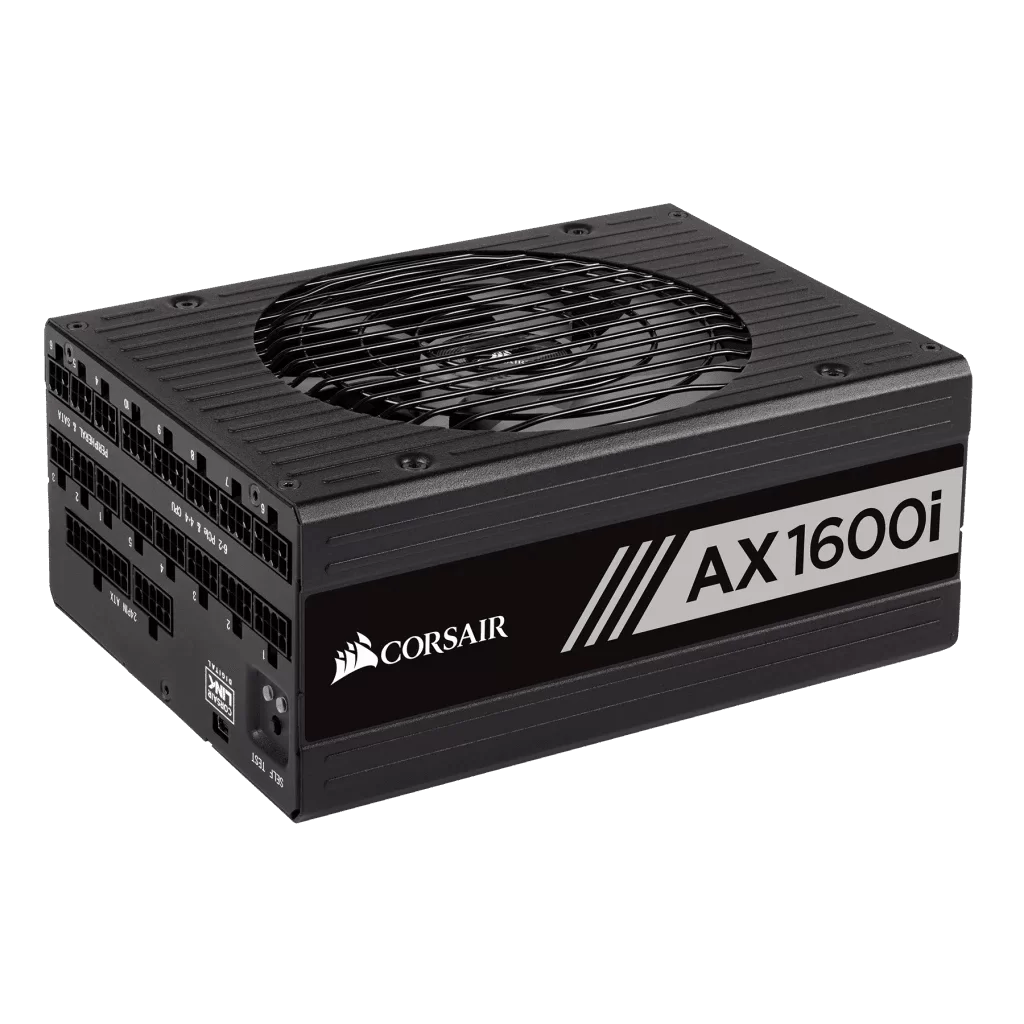 CORSAIR CORSAIR AXi Series AX1600i PSU - 1600W, 80 Plus Titanium, Full Modular 2 CORSAIR CORSAIR AXi Series AX1600i PSU - 1600W, 80 Plus Titanium, Full Modular - Ảnh 2