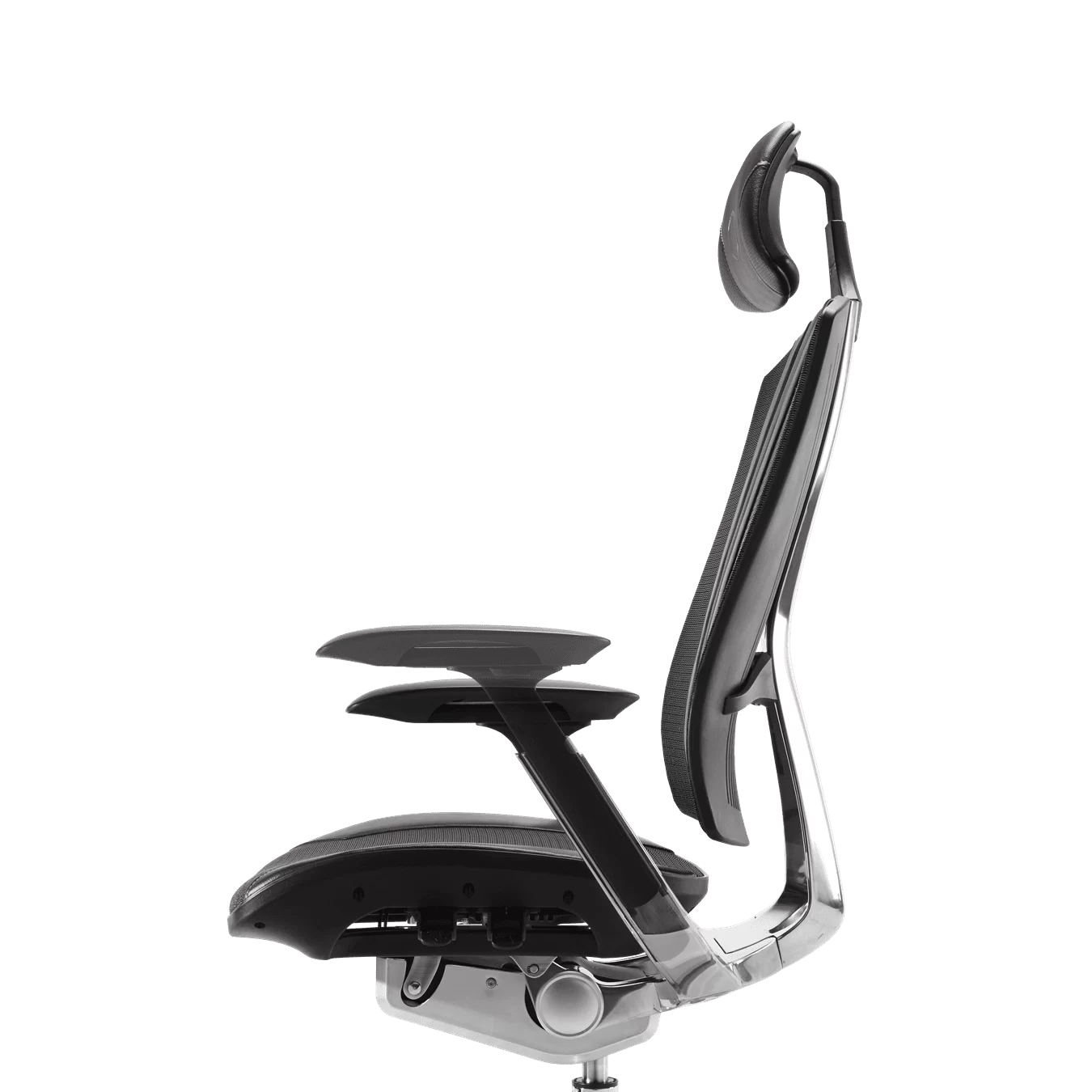 Cooler Master ERGO L Ergonomic Chair (CMI-GCEL-2019) - Black, 3D Cast Aluminium frame, 2D Aluminium Armrest, Class 4 Gas Lift 11 Cooler Master ERGO L Ergonomic Chair (CMI-GCEL-2019) - Black, 3D Cast Aluminium frame, 2D Aluminium Armrest, Class 4 Gas Lift - Ảnh 11