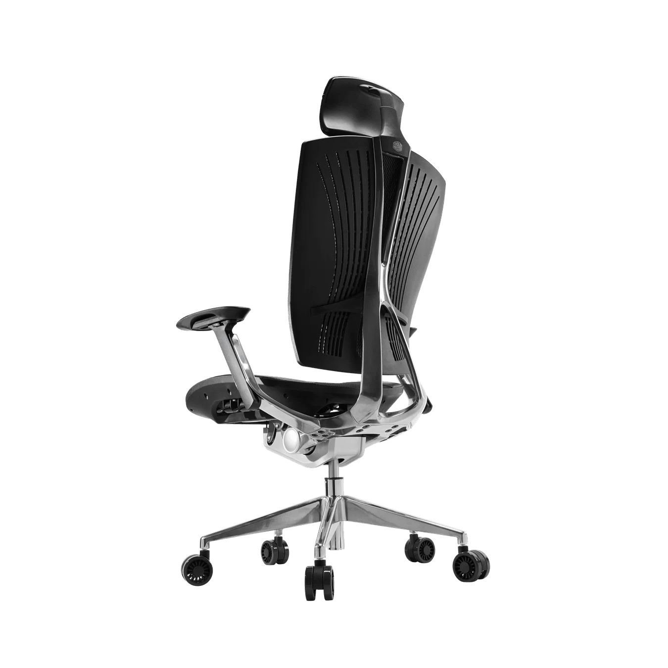 Cooler Master ERGO L Ergonomic Chair (CMI-GCEL-2019) - Black, 3D Cast Aluminium frame, 2D Aluminium Armrest, Class 4 Gas Lift 4 Cooler Master ERGO L Ergonomic Chair (CMI-GCEL-2019) - Black, 3D Cast Aluminium frame, 2D Aluminium Armrest, Class 4 Gas Lift - Ảnh 4