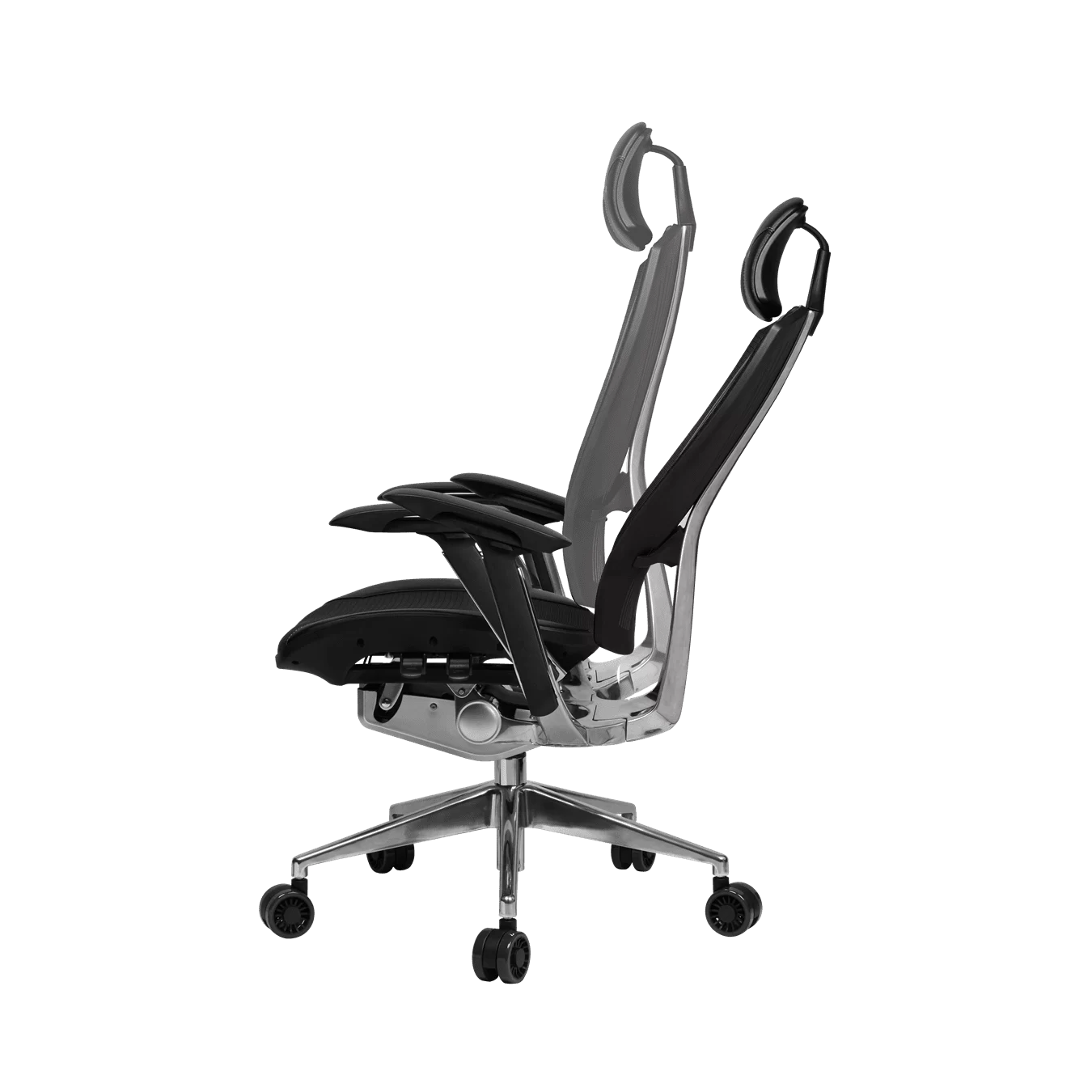 Cooler Master ERGO L Ergonomic Chair (CMI-GCEL-2019) - Black, 3D Cast Aluminium frame, 2D Aluminium Armrest, Class 4 Gas Lift 6 Cooler Master ERGO L Ergonomic Chair (CMI-GCEL-2019) - Black, 3D Cast Aluminium frame, 2D Aluminium Armrest, Class 4 Gas Lift - Ảnh 6