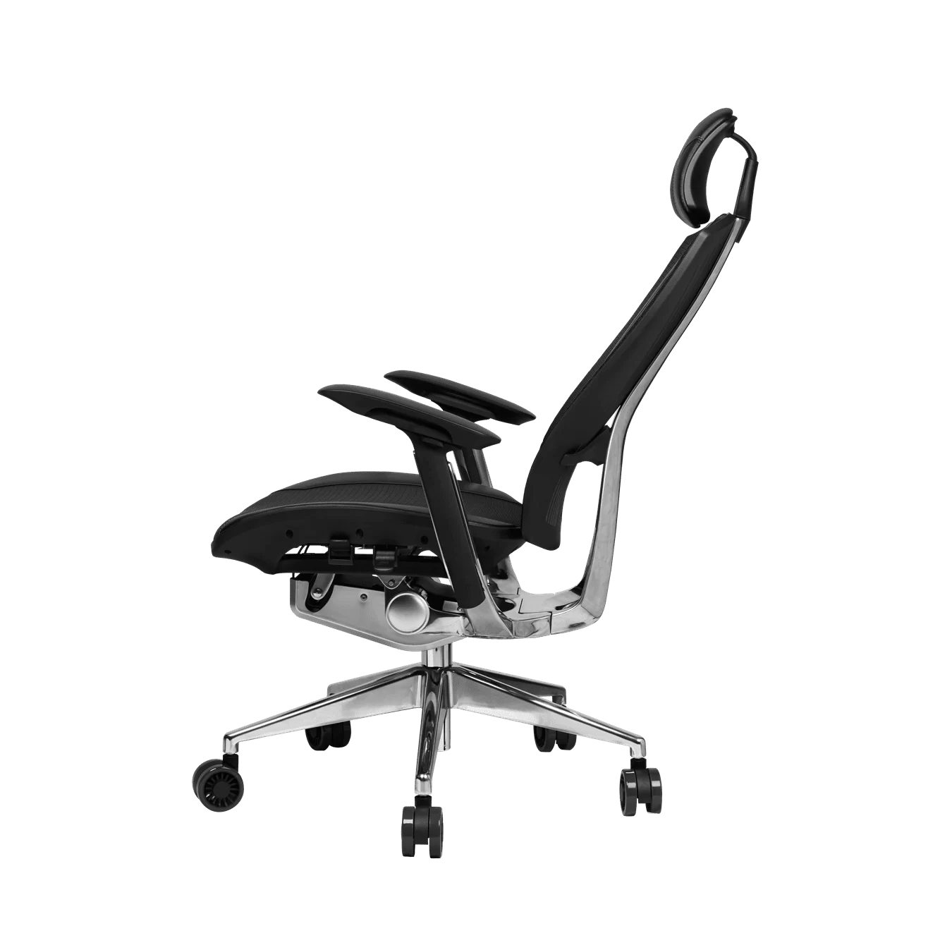 Cooler Master ERGO L Ergonomic Chair (CMI-GCEL-2019) - Black, 3D Cast Aluminium frame, 2D Aluminium Armrest, Class 4 Gas Lift 7 Cooler Master ERGO L Ergonomic Chair (CMI-GCEL-2019) - Black, 3D Cast Aluminium frame, 2D Aluminium Armrest, Class 4 Gas Lift - Ảnh 7
