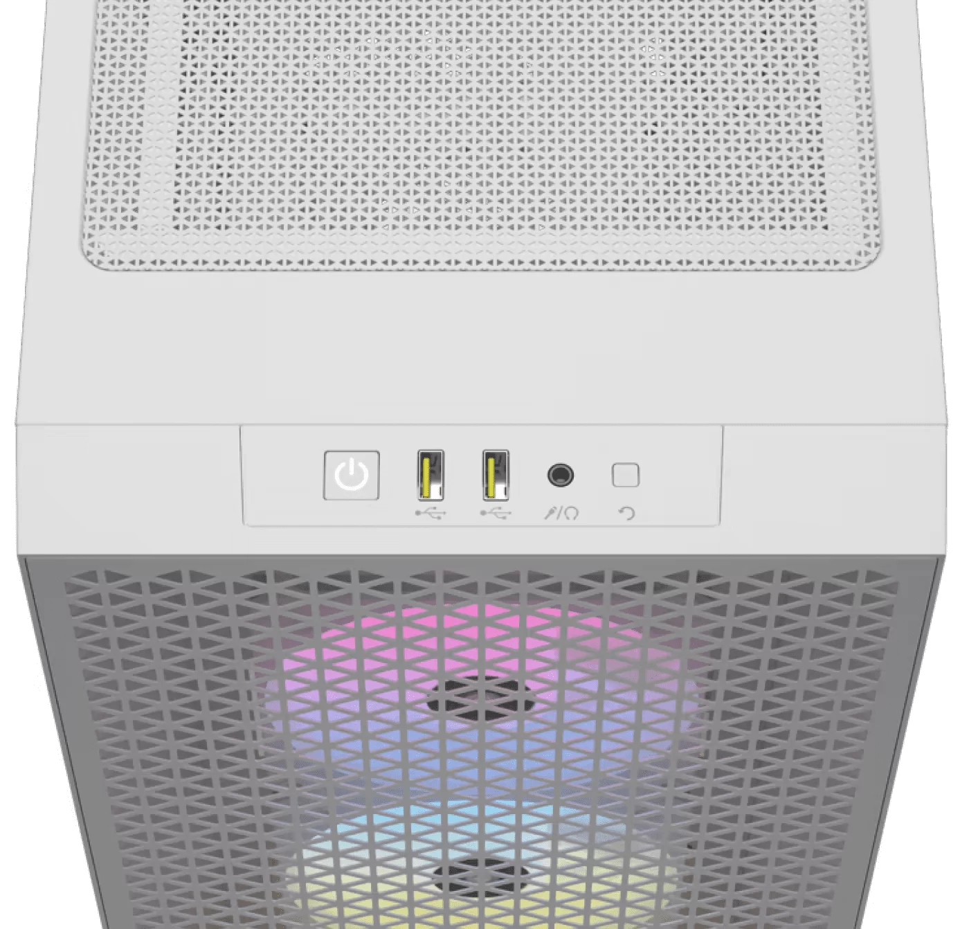 Corsair 3000D RGB AIRFLOW White Panel6 image white