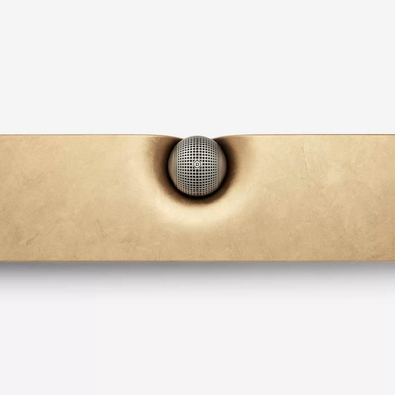 Devialet Dione Opéra de Paris all-in-one Sound Bar Speaker - Gold Leaf, Dolby Atmos, 101 dB SPL, 950 Watts RMS 4 Devialet Dione Opéra de Paris all-in-one Sound Bar Speaker - Gold Leaf, Dolby Atmos, 101 dB SPL, 950 Watts RMS - Ảnh 4