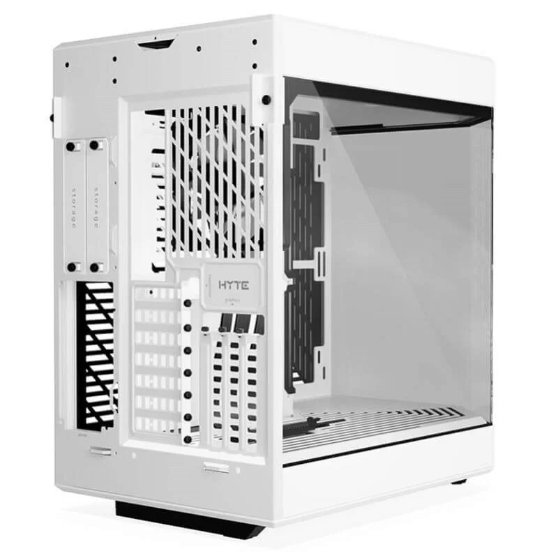 Hyte Y60 Snow White Dual Chamber Modern Aesthetic Case - White/White, Mid-Tower ATX size 5 Hyte Y60 Snow White Dual Chamber Modern Aesthetic Case - White/White, Mid-Tower ATX size - Ảnh 5