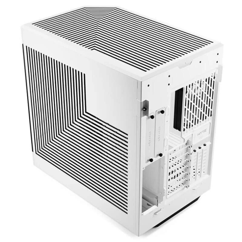Hyte Y60 Snow White Dual Chamber Modern Aesthetic Case - White/White, Mid-Tower ATX size 2 Hyte Y60 Snow White Dual Chamber Modern Aesthetic Case - White/White, Mid-Tower ATX size - Ảnh 2