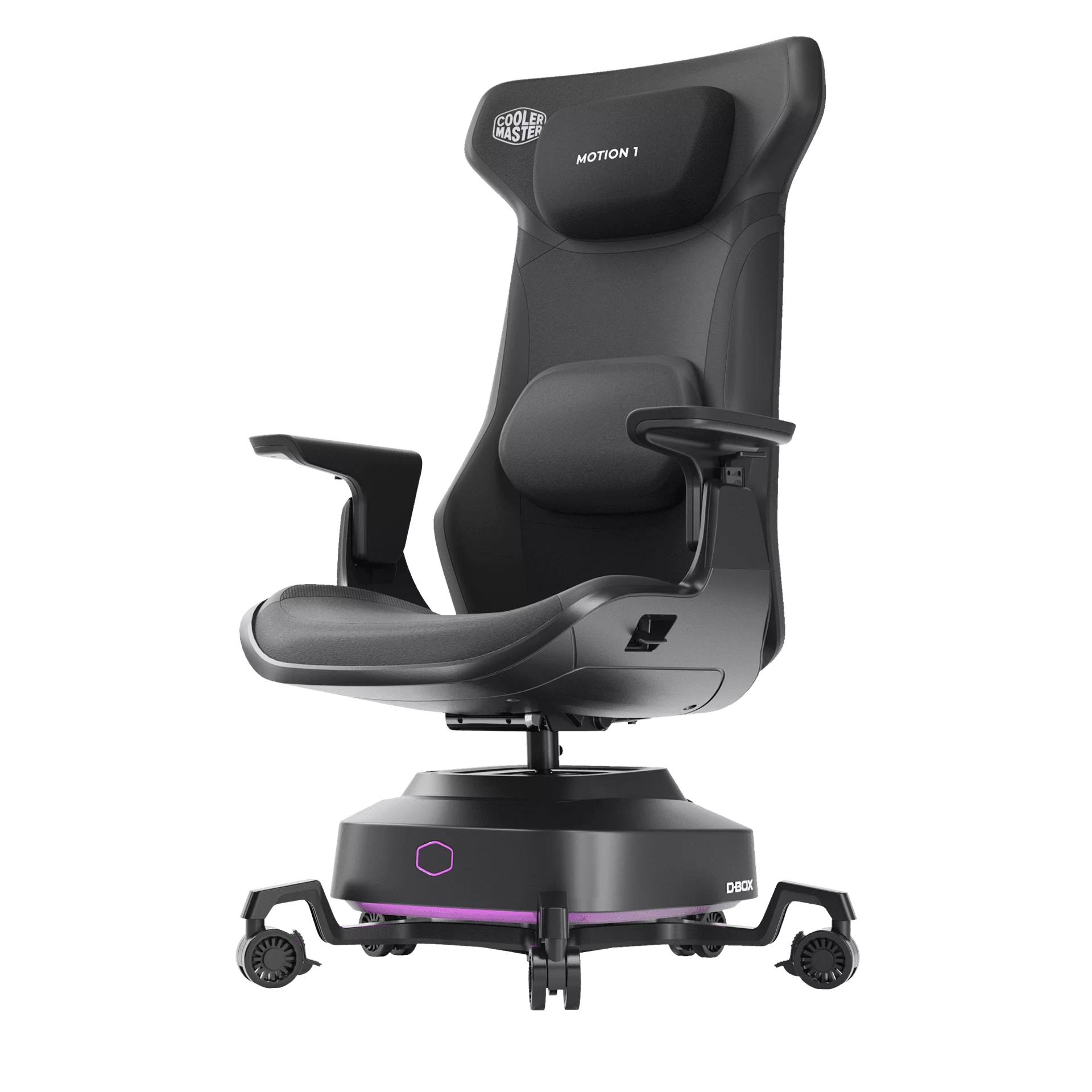 Cooler Master × D-BOX - CMODX︱Motion 1 Ergonomic Chair (CMI-GCM1) - Molded Foam, Aluminum Base, Class 4 Gas Lift , Wood / Injected plastic Frame