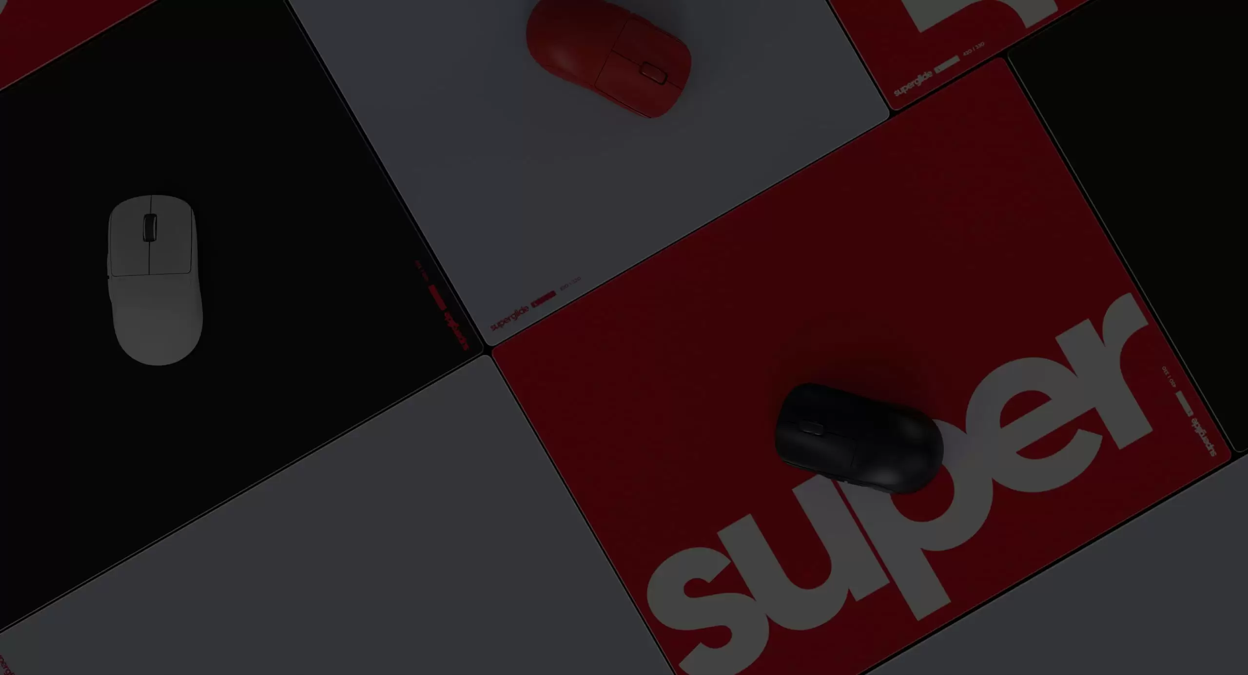 Pulsar Superglide Glass Mousepad BG 01