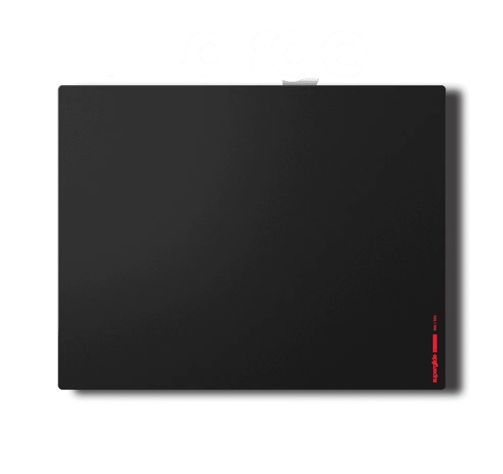 Pulsar Superglide Glass Mousepad L Black fcc7a53c 5dc8 4d56 af33 489d964e2f3c