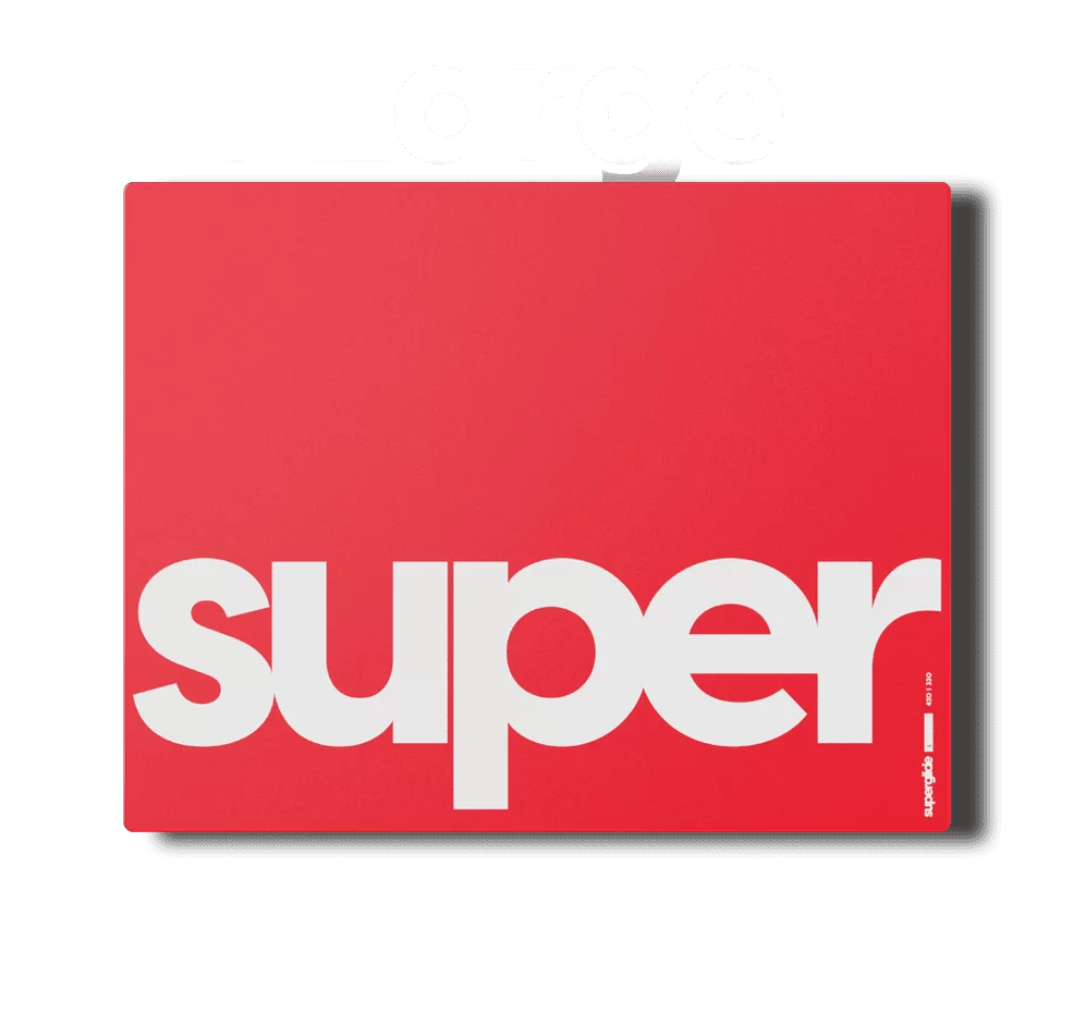 Pulsar Superglide Glass Mousepad L Red d579f503 8f71 4cfc a36c b0d95eba44a3